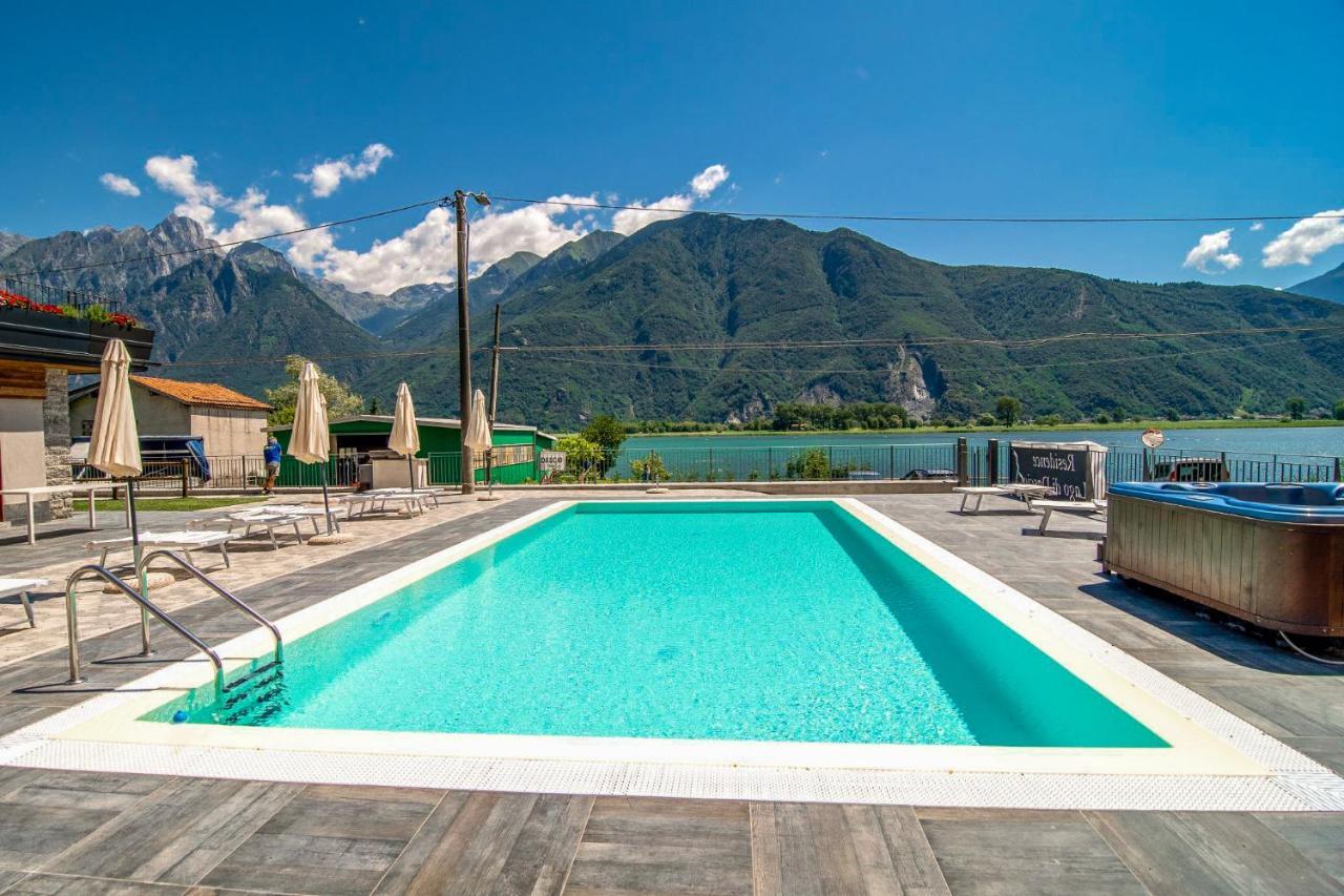 Dascio Dolce Ferienwohnung Panorama Balkon Am See Dış mekan fotoğraf