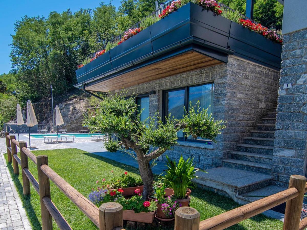 Dascio Dolce Ferienwohnung Panorama Balkon Am See Dış mekan fotoğraf