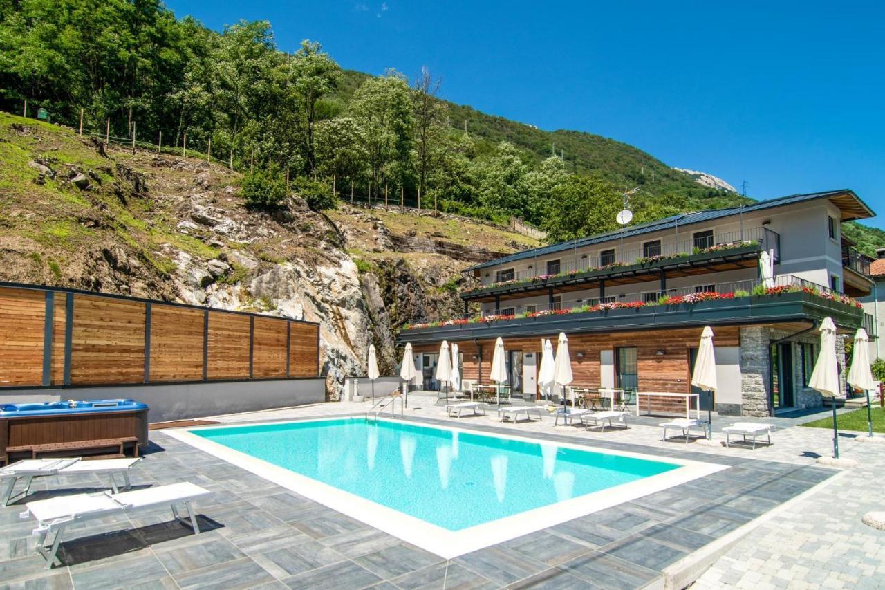 Dascio Dolce Ferienwohnung Panorama Balkon Am See Dış mekan fotoğraf
