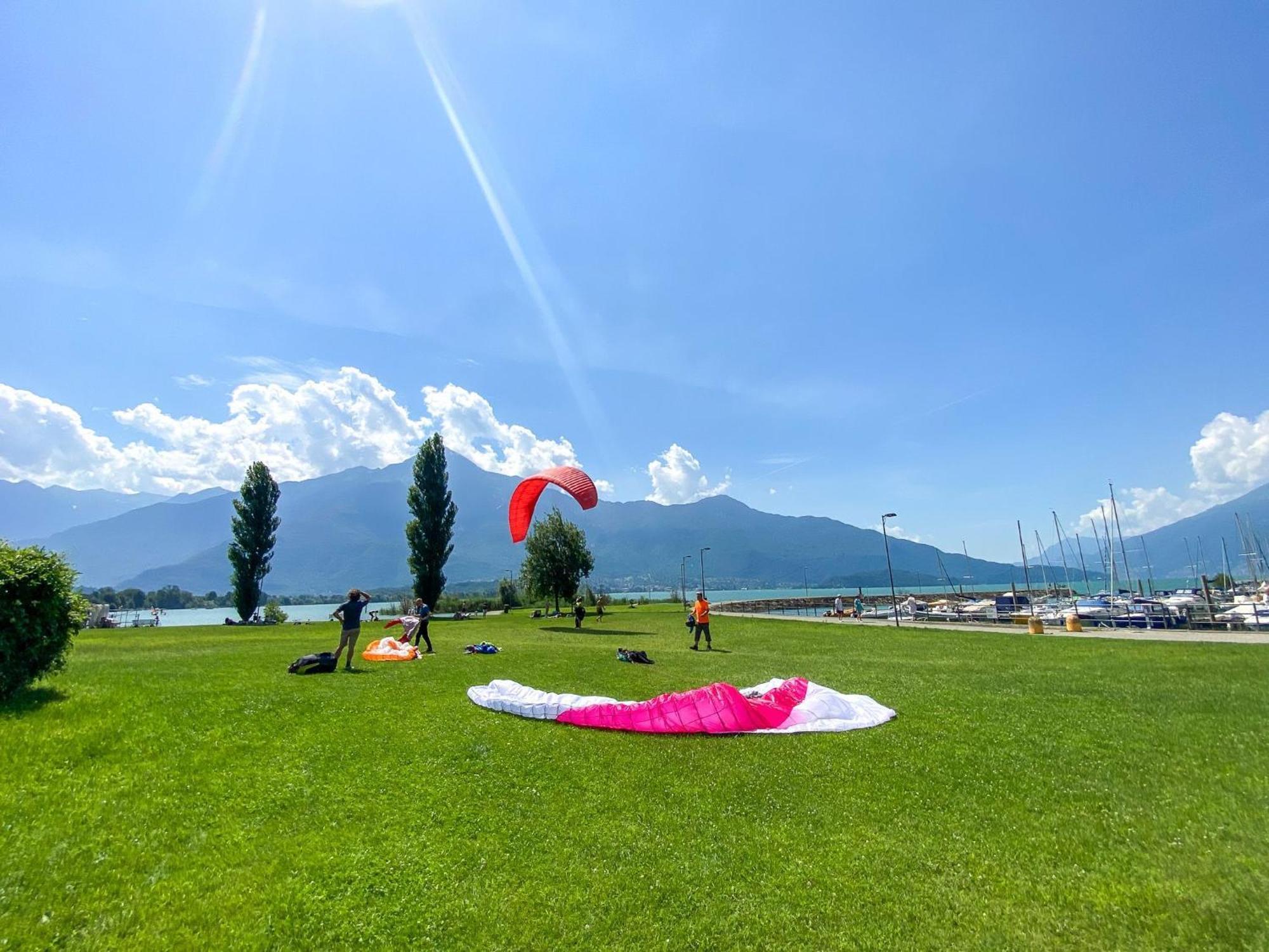 Dascio Dolce Ferienwohnung Panorama Balkon Am See Dış mekan fotoğraf