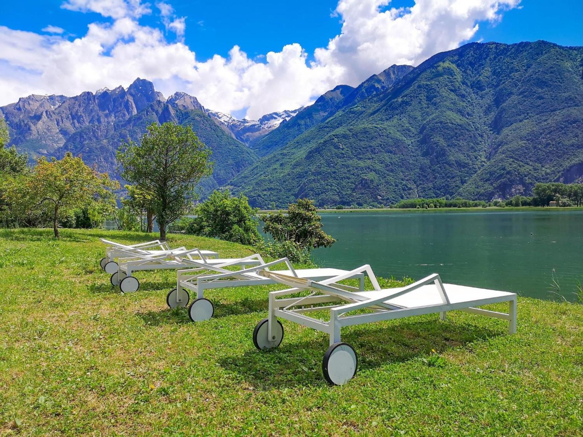 Dascio Dolce Ferienwohnung Panorama Balkon Am See Dış mekan fotoğraf